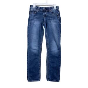 Silver Jeans Suki Mid Straight Women’s 27x32 Blue Denim Stretch‎ Jeans